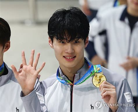 전국체전 수영 황선우 박태환 또 넘었다최초 3년 연속 Mvp 연합뉴스