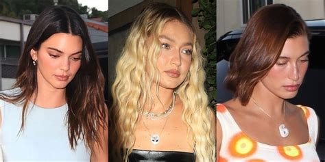 Gigi Hadid Joins Kendall Jenner Hailey Bieber For Dinner In Santa