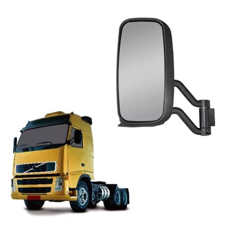 Conjunto Espelho Retrovisor Volvo Fh Fm Nh At Ld Shopee Brasil