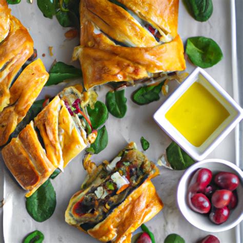 Mediterranean Savory Strudel Recipe Mediterranean Diet Recipes