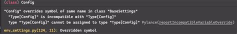 Type Error On Basesettings Config · Issue 29 · Pydantic Pydantic Settings · Github