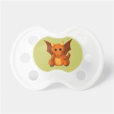 Little Dragon Baby Pacifier | Baby pacifier, Best baby shower gifts ...