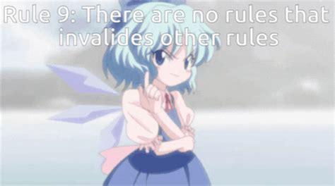 Goku Rule Cirno Goku Rule Cirno Touhou Discover And Share Gifs