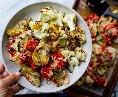 Sheet Pan Tomato And Artichoke Chicken Mad About Food