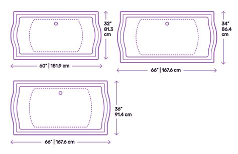 Bathtubs Baths Dimensions Drawings Dimensions