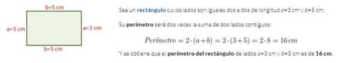 Cuál Es La Fórmula Para El Perímetro Del Rectángulocuál Es La Formula