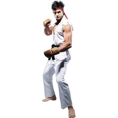 Paper Magic Street Fighter Ryu Costume – NoveltyStreet