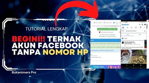 Tutorial Buat Akun Facebook Tanpa No Hp Tidak Langsung Dinonaktifkan