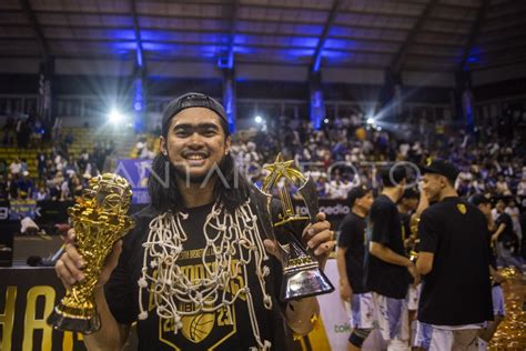 Prawira Harum Bandung Juara IBL 2023 ANTARA Foto