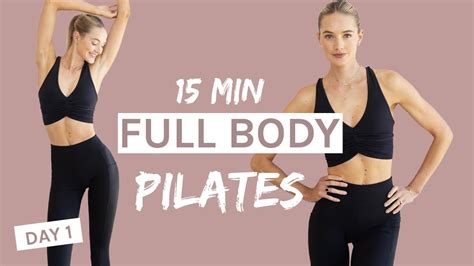 Min Full Body Toning Pilates Workout Day Challenge No