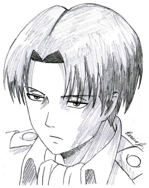 Attack On Titan Levi Easy Drawing Arteyata Drawing Anime Desenho Levi