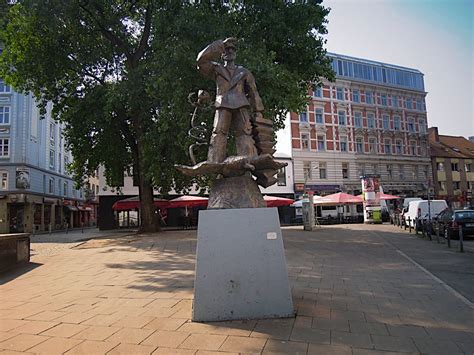 Hans Albers Denkmal Hamburg