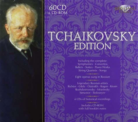 Edition Tchaïkovski Piotr Ilyitch Tchaïkovski Amazon fr Musique