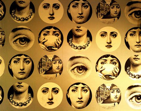 Fornasetti Faces Wallpaper - WallpaperSafari