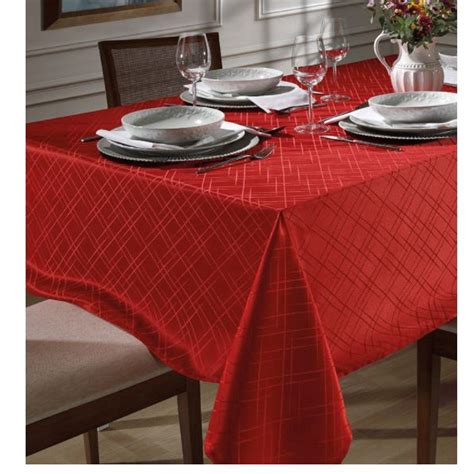 Toalha De Mesa Quadrada 4 Lugares Jacquard Requinte 1 60x1 60 Dohler