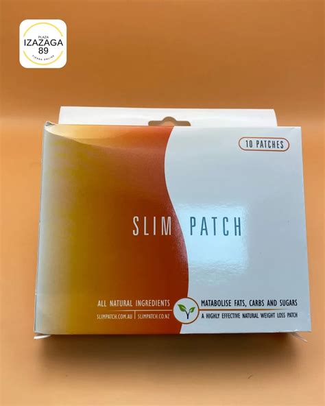 Slim Patch Parche Adelgazante 10 Pzas Plaza Izazaga 89 Tienda Online