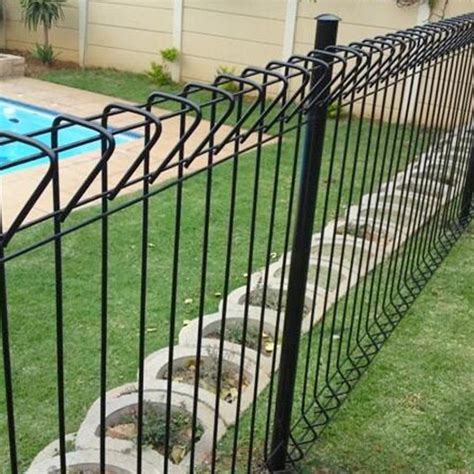 Hot Dipped Galvanized Powder Coated Roll Top Brc Fence Welded Wire Mesh