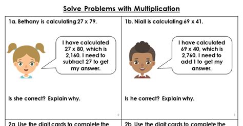 Solve Problems With Multiplication Reasoning And Problem Solving Classroom Secrets