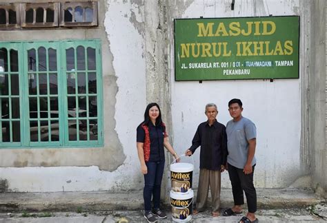 Sambut Lebaran 2024 Avian Brands Percantik 100 Masjid Di Indonesia