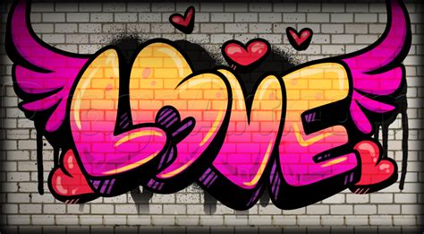 How To Draw Graffiti Love Artofit