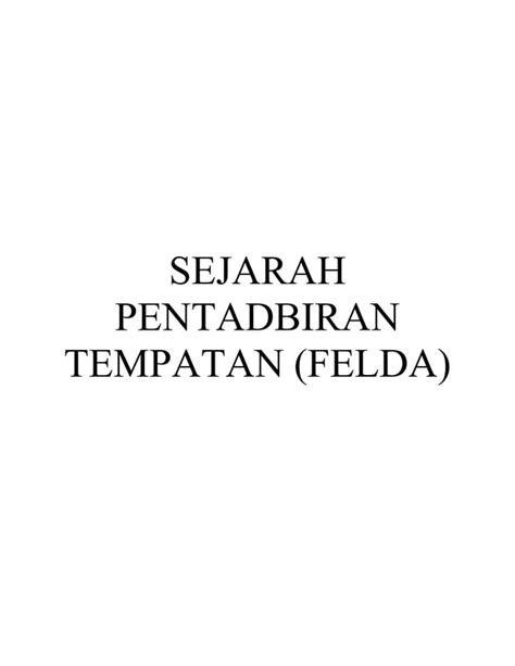 Folio Sejarah Tingkatan Pdf