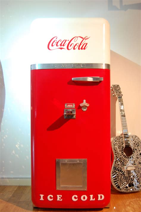 A Fantastic Picture Of Drew Bennetts Up Cycled Smeg Fridge Next To His