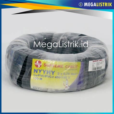 Jual Supreme NYYHY NYY HY 2 X 0 75 2X0 75 MM 100 Meter Kabel