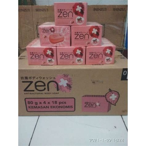 Jual ZEN+ / SABUN ZEN / ZEN SABUN MANDI BATANG 80gr | Shopee Indonesia