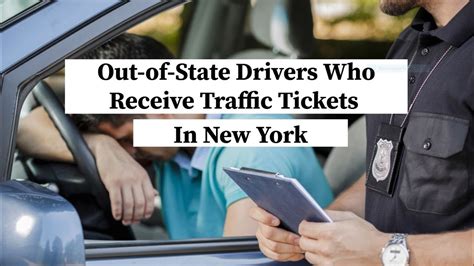 Out Of State Drivers Who Receive Traffic Tickets In New York Nyc