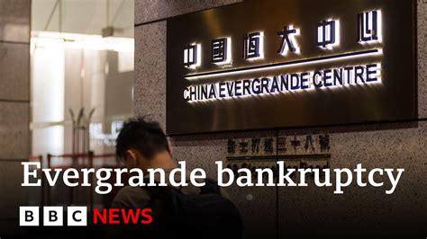 China Property Giant Evergrande Files For Us Bankruptcy Protection