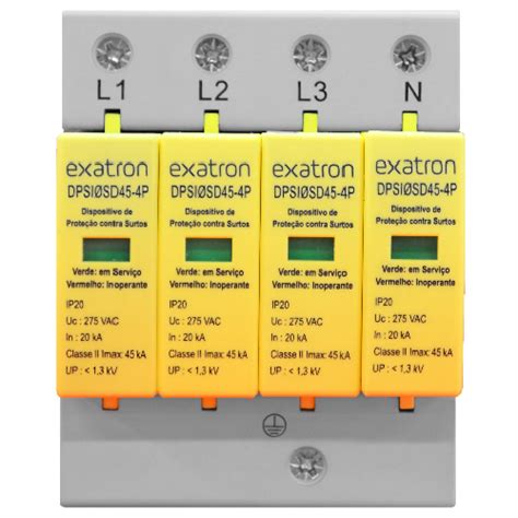 Exatron Dispositivo De Prote O Contra Surtos Exatron