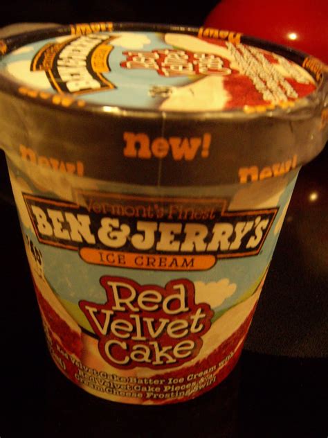 Red Velvet Cake Ice Cream Ben And Jerrys Idea Btownbengal