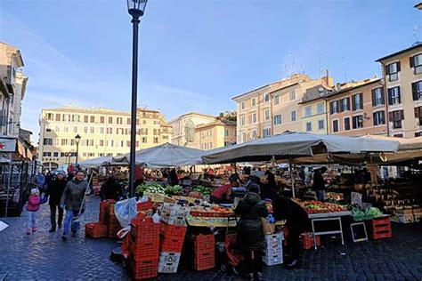 Campo de' Fiori, market in Rome