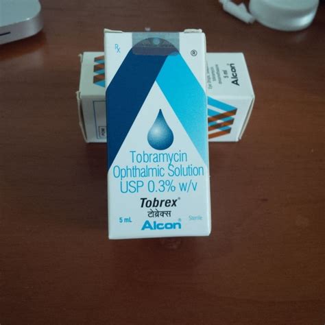 Tobramycin Tobrex Eye Drops For Bacterial Infection