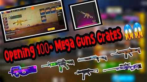 Opening Mega Guns Crates M A M P Scar Awm Ump Guns Crates