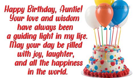 Happy Birthday Aunt Images With Wishes And Messages