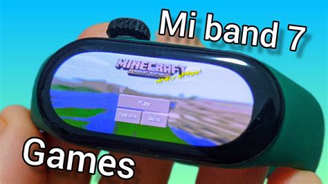 НА ЧТО СПОСОБНЫ Mi Band 7!? #miband7 #minecraft #game #apps #gameplay ...