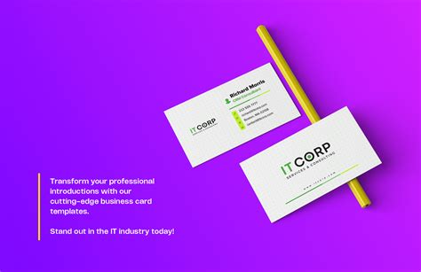 It Content Management Systems Cms Consulting Business Card Template