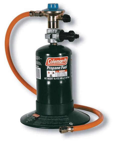 Fuego Gas Safety Adapter for US style Coleman 465g propane gas canister from Cole-Parmer