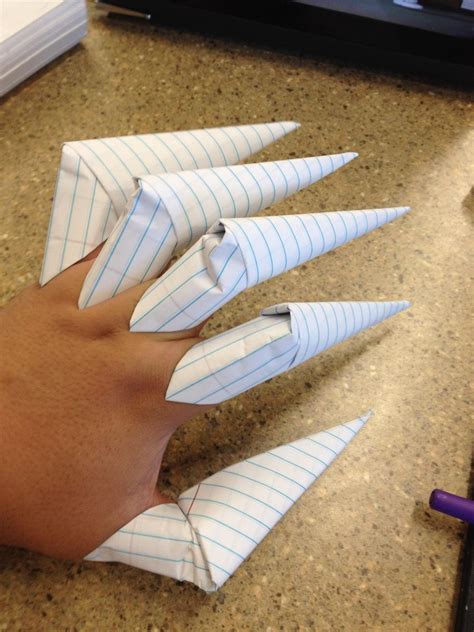 How To Make Paper Claws B C Guides