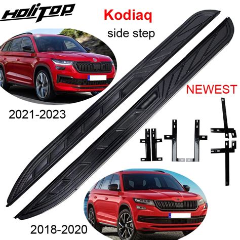 Trittbrett seite schritt nerf bar für Skoda Kodiaq 2018 2019 2020 2021