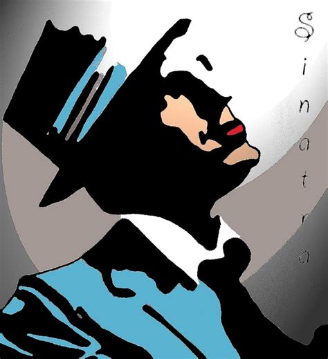 Frank Sinatra Pop Art By Tim Donahue Pop Art Art Human Silhouette