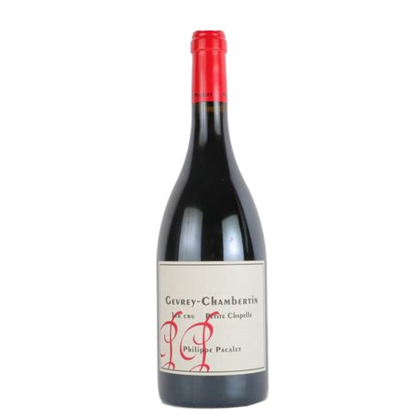 2020フィリップパカレ ジュヴレシャンベルタン 1er Cru プティシャペル PHILIPPE PACALET GEVREY