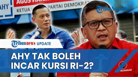 Pdip Tekankan Bentuk Kerja Sama Jika Demokrat Merapat Sinyal Ahy Tak