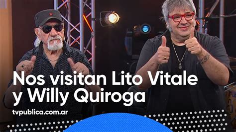 Lito Vitale y Willy Quiroga en el Día Nacional de la Persona Música