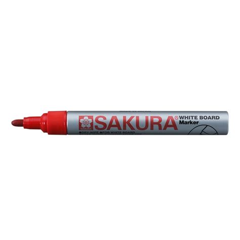 Plumon De Pizarra Punta Redonda Recargable Sakura Mm Rojo Sodimac