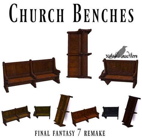 Sims 4 Cc Church Benches