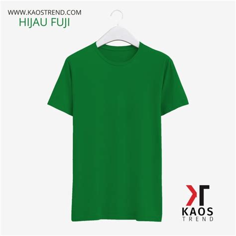 Konsep Terpopuler 25 Kaos Polos Warna Hijau Fuji