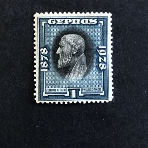 CYPRUS 1928 1 PIASTRE STAMP 50 YEARS BRITISH RULE KING GEORGE V Sg CY