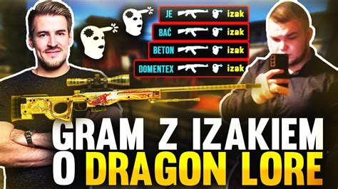 GRAM Z IZAKIEM O DRAGON LORE Na Esportalu YouTube